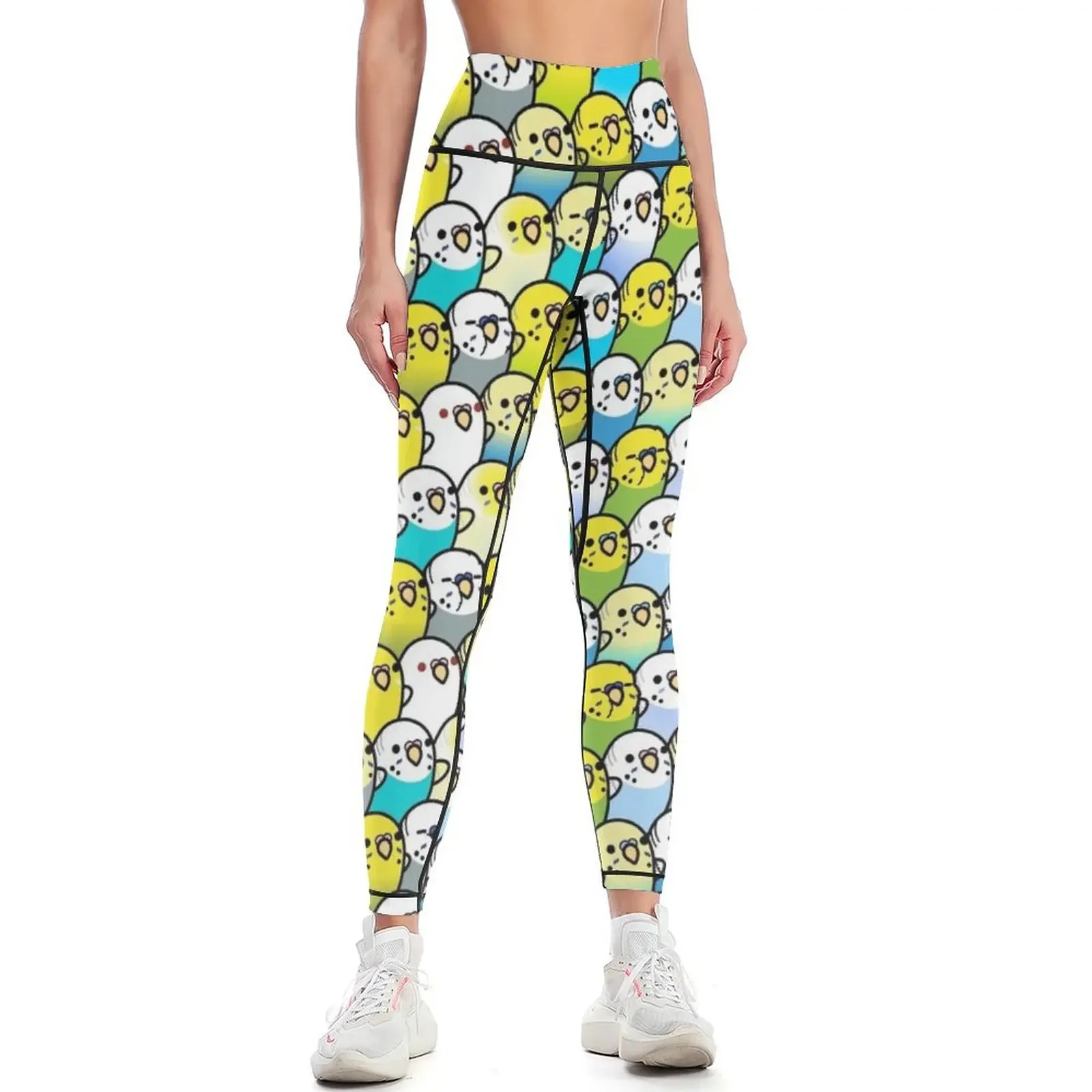 

Bunches of Budgies Leggings Legging sport sport pants Women sportwear Womens Leggings