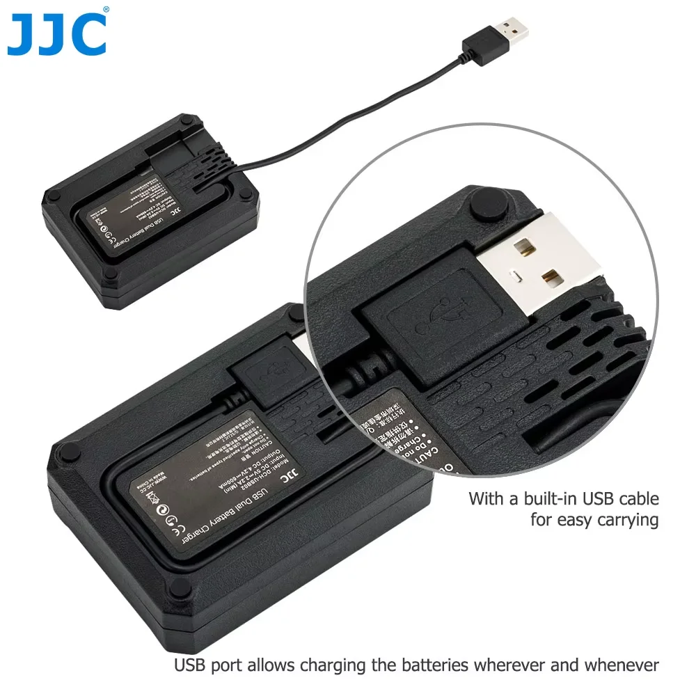 JJC USB شاحن بطارية مزدوج ل Fujifilm NP-95 X100 X100S X-S1 X30 X100T FinePix Real 3D W1 FinePix F31fd Ricoh DB-90 GXR GXR #2