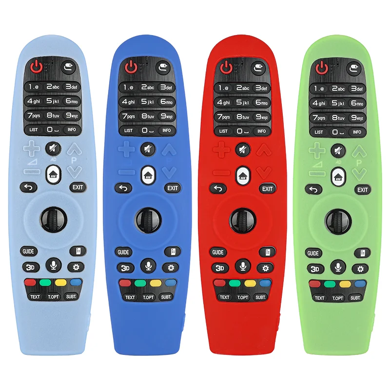 

Silicone Remote Control Case for AN-MR600 TV Remote Shockproof Protective Shell Cover With a Lanyard