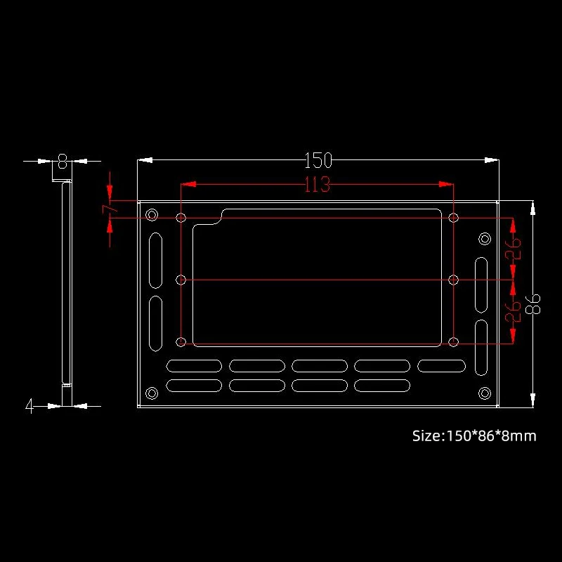 Imagem -06 - Power Conversion Frame com Parafusos Sfx e Sfxl Atx