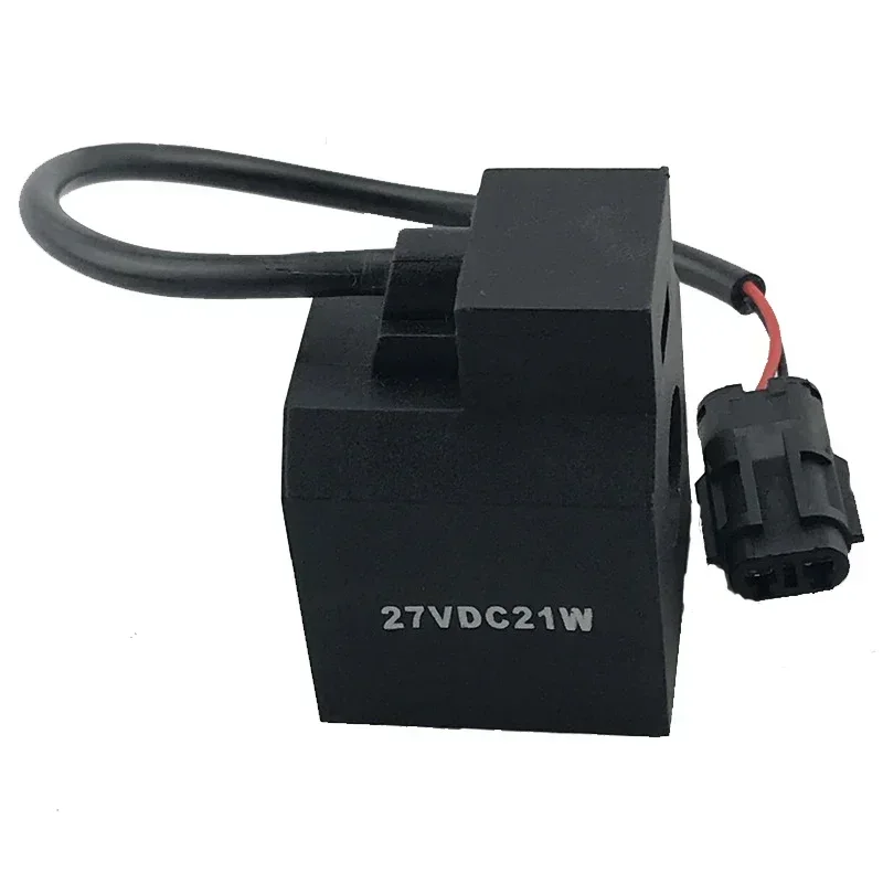 HYUNDAI Excavator R510-5 R210-9 Pilot Travel Fast and Slow Gear Solenoid Valve Coil DC24V DC12V 21W