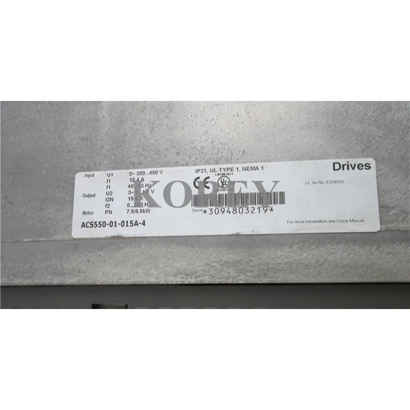 Inverter ACS550-01-015A-4 in Good Condition