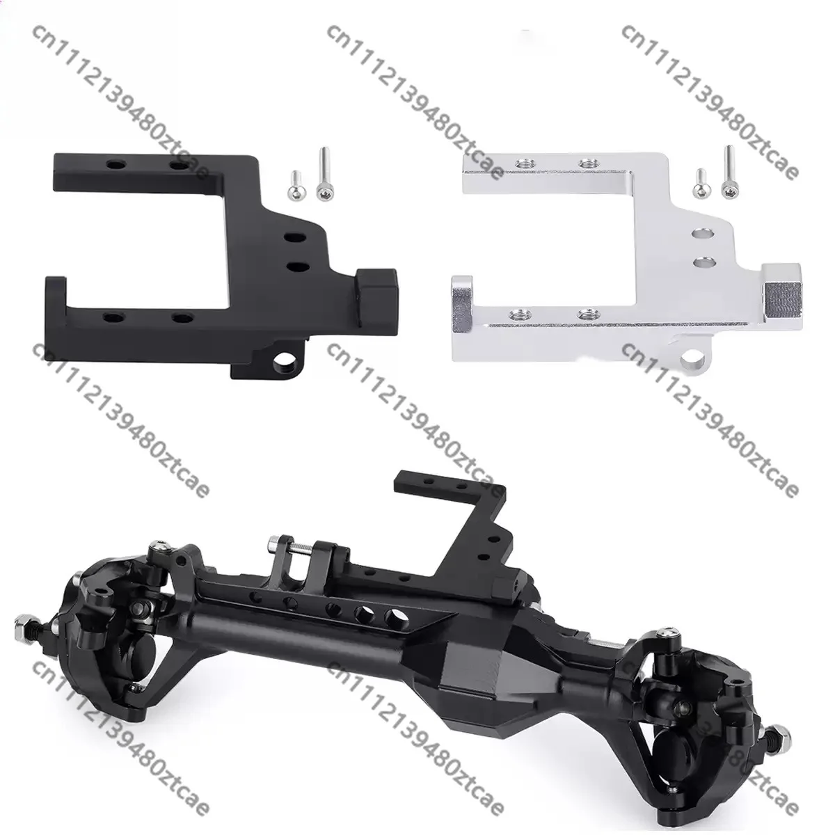 1/10 RC Crawler CNC Aluminum Universal Servo Mount Bracket Simulation Off Road Vehicle Modification Upgrade Replacement Parts