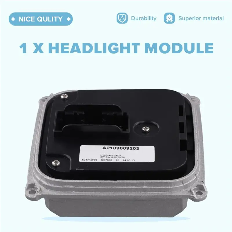 Daytime Running Light Module For Mercedes Benz W166 X166 A2189009203 Headlight Module For W166 LED Driver Controller-A02G view 2