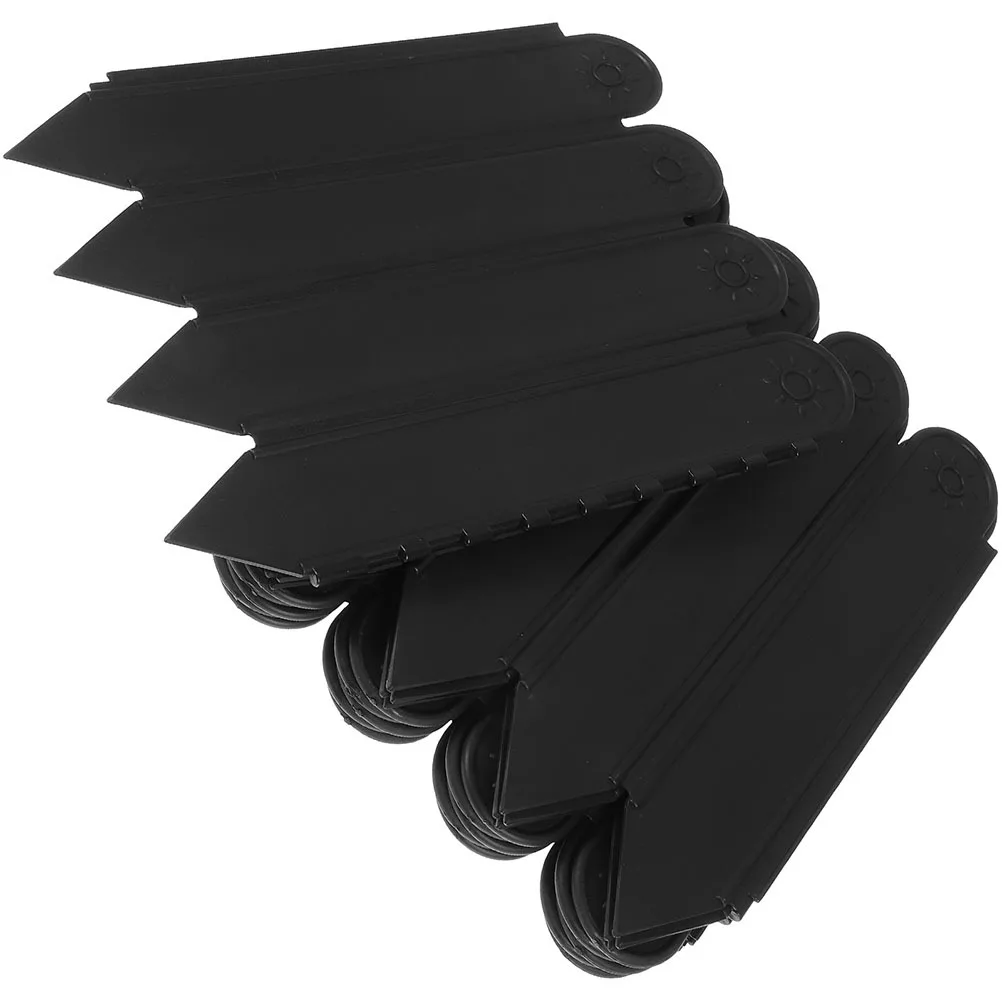 

1 Bag Plastic Lawn Edging Border Fence for Garden Landscaping Flower Beds Walkways Gravel Protection Decorative Fence