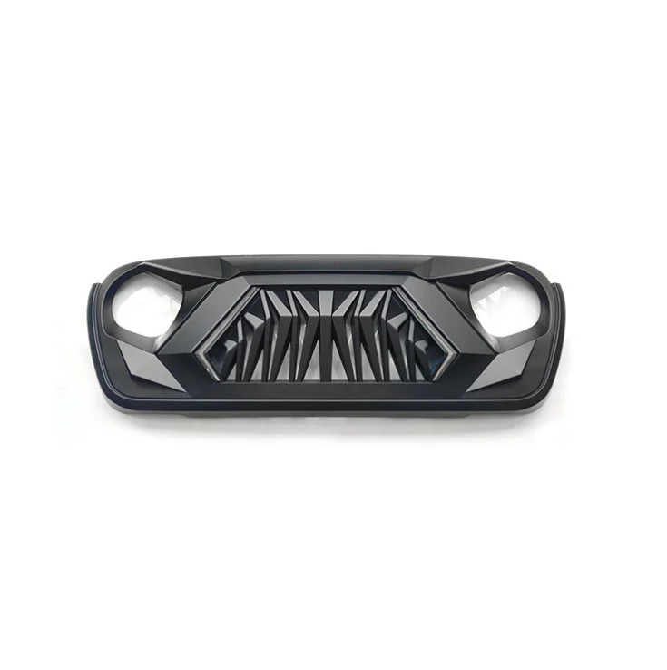 Jeep Wrangler JL Accessories Front Bumper Grill For Jeep Wrangler JL Upgrade Black Armor Wrangler JL Grille