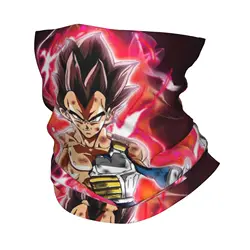 Dragon Ball Z Vegeta Bandana Neck Gaiter Printed DBZ Mask Scarf Multi-use Cycling Scarf Cycling Unisex Adult Breathable