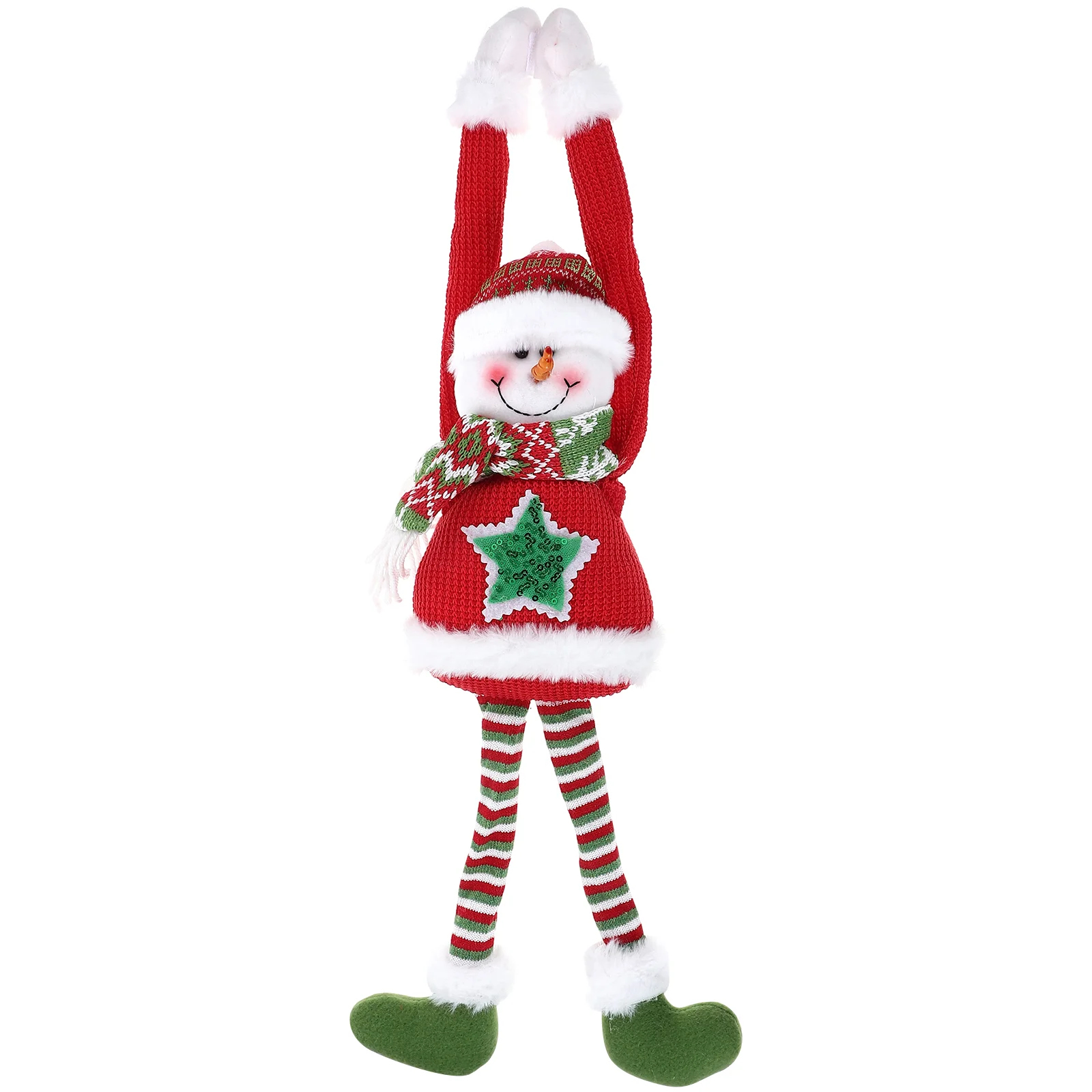 

Christmas Tree Pendants Decorations Xmas Hanging Ornaments Home Plush Figure Toys Dolls