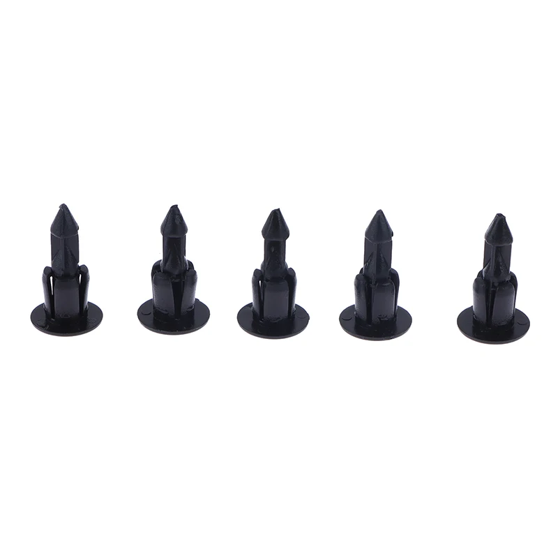 20PCS 6mm Fastener Clips Push Retainer Pin Rivet For Motorcycle Plastic Rivet Fairing Clips Accessories Parts