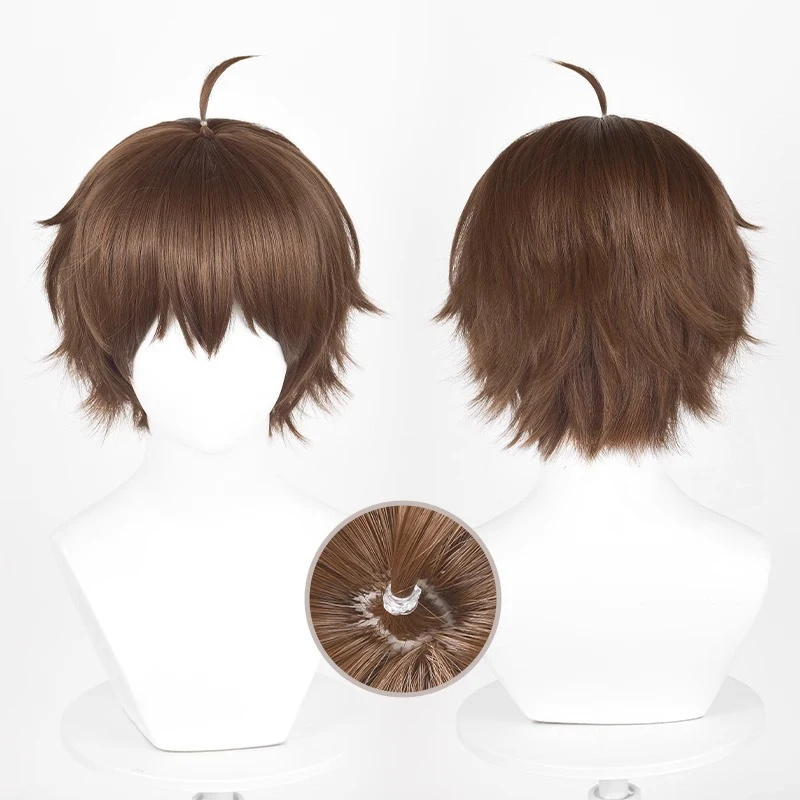Togashi yuuta papel peruca capa anime chuunibyou demonstração koi ga shitai masculino chumbo modelagem peruca homem roupas diárias combinar cabelo curto
