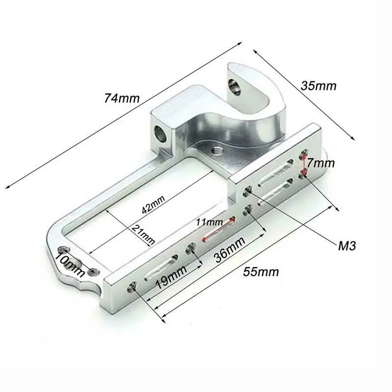 DT98 Payload Drop Release for Servo Drone Accessory Remote Control for RC Airplane Multicopter Bait Delivery