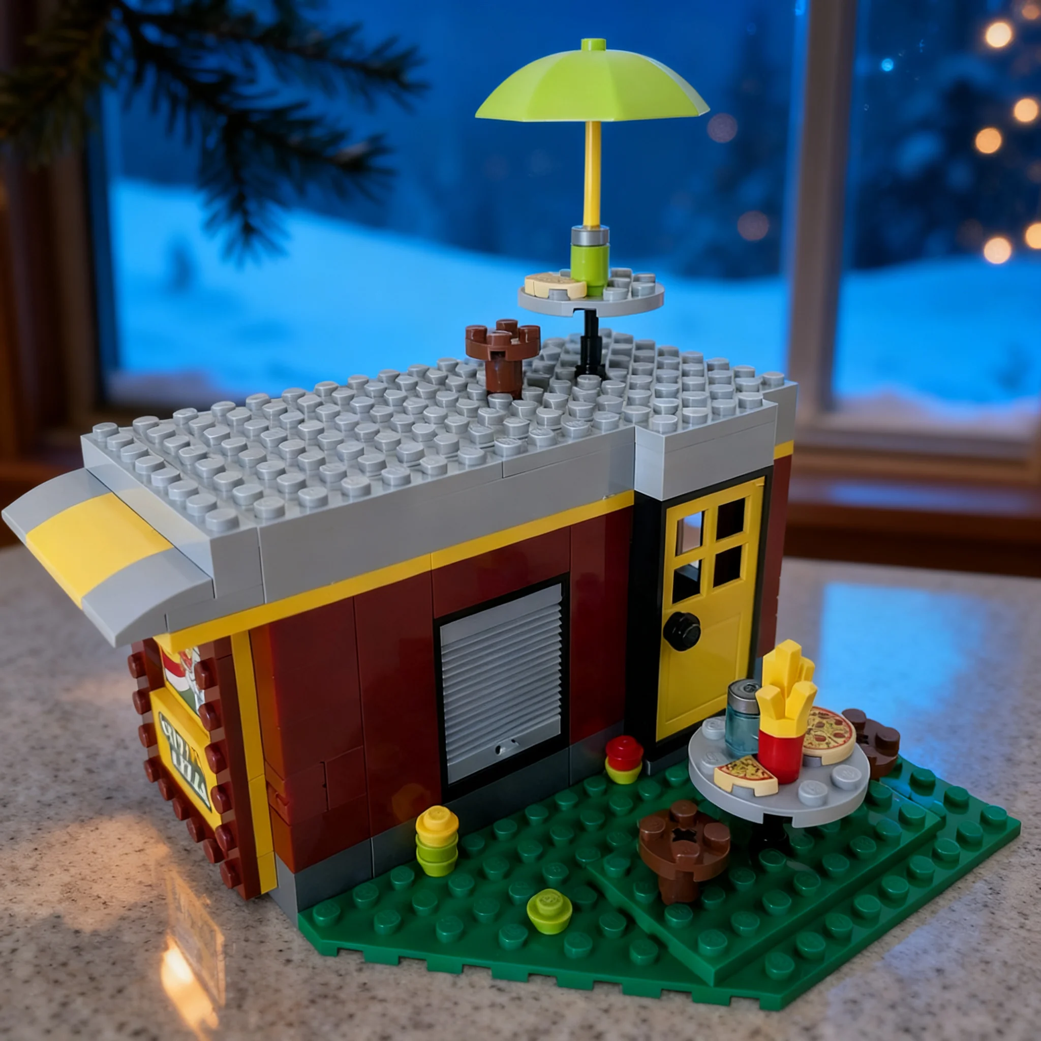 220-個-moc-シティピザプレイスモデルビルディングブロック建設おもちゃクリスマスギフト組み立てクリエイティブアイデアプレゼンテーションディスプレイ