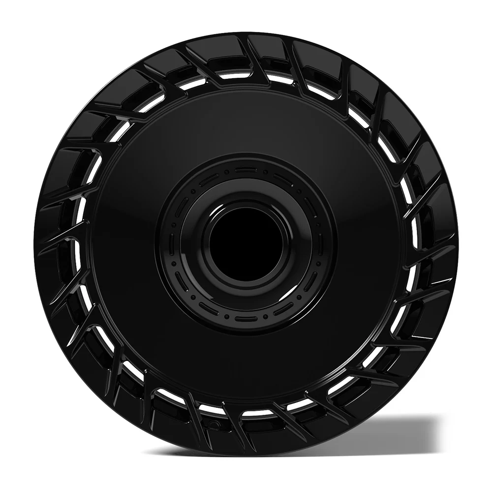 Black Full Painting Forging 1 Piece Passenger Car Alloy Wheels 19 Inch 5x108 Alloy Wheels Rims For Zeekr 009