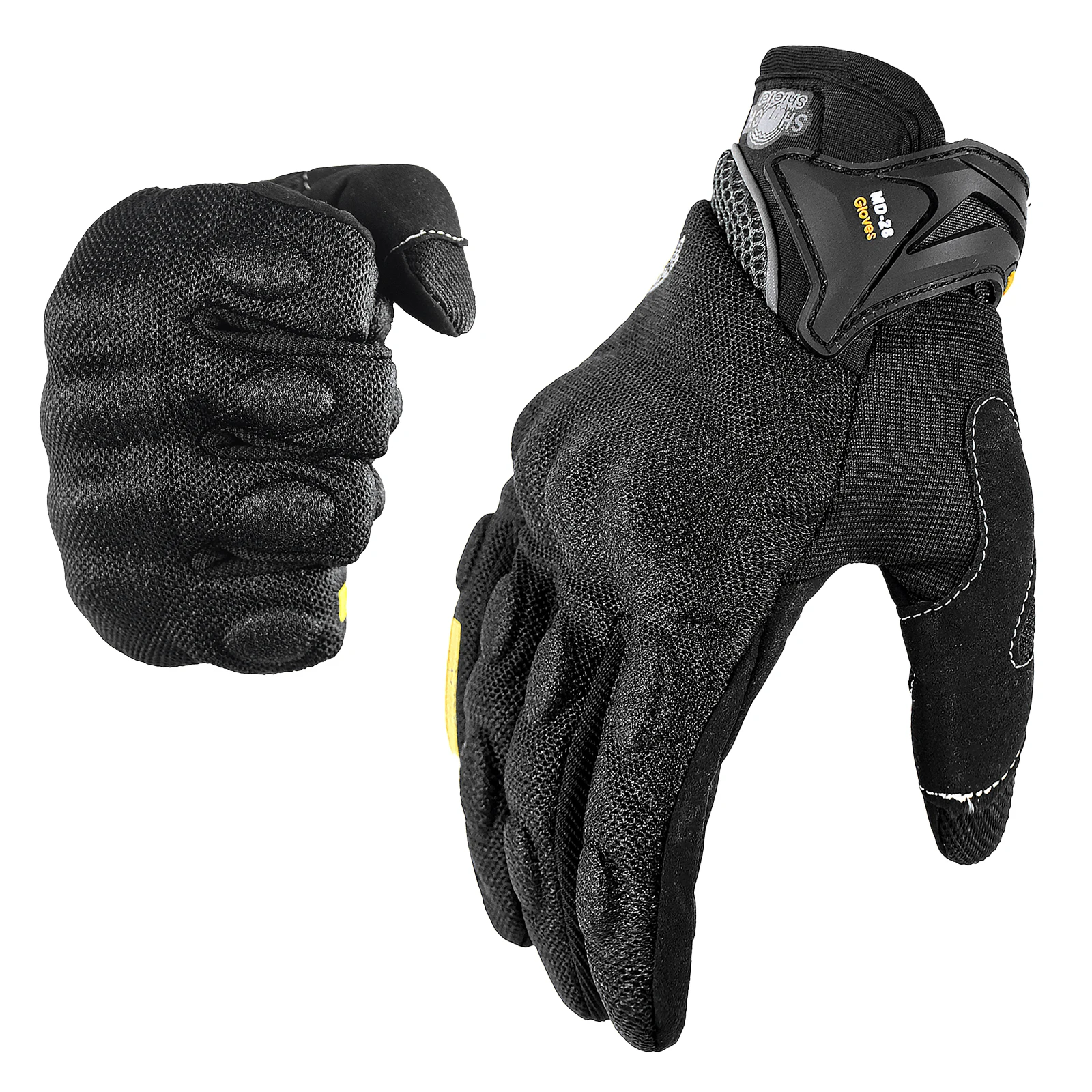 AliExpress MJMOTO Summer Motorcycle Gloves CE Certified Breathable Racing Gloves Touch Function Moto Biker Riding Sports Cycling Gloves