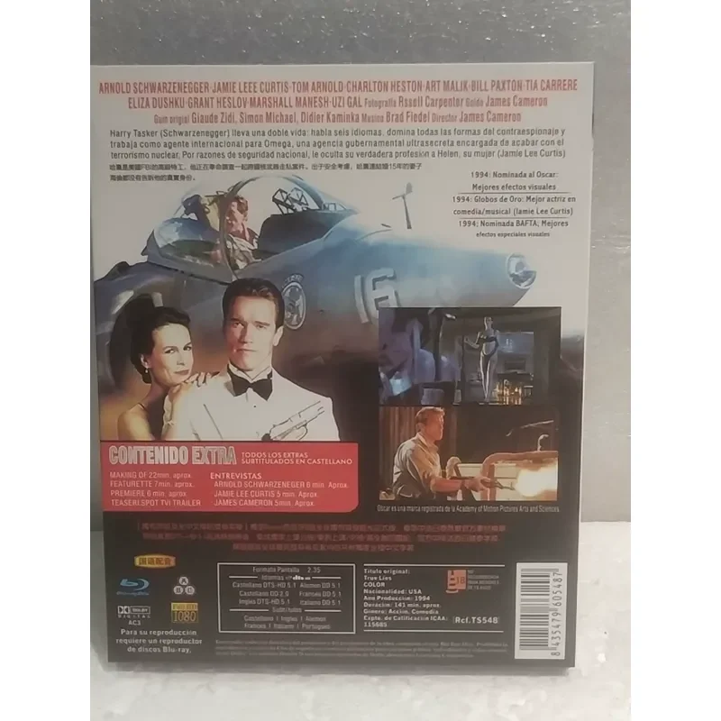 Blu-ray Disc True Lies Brand New Unopened Box Sealed Original Packaging High Definition Movie Collection for Home