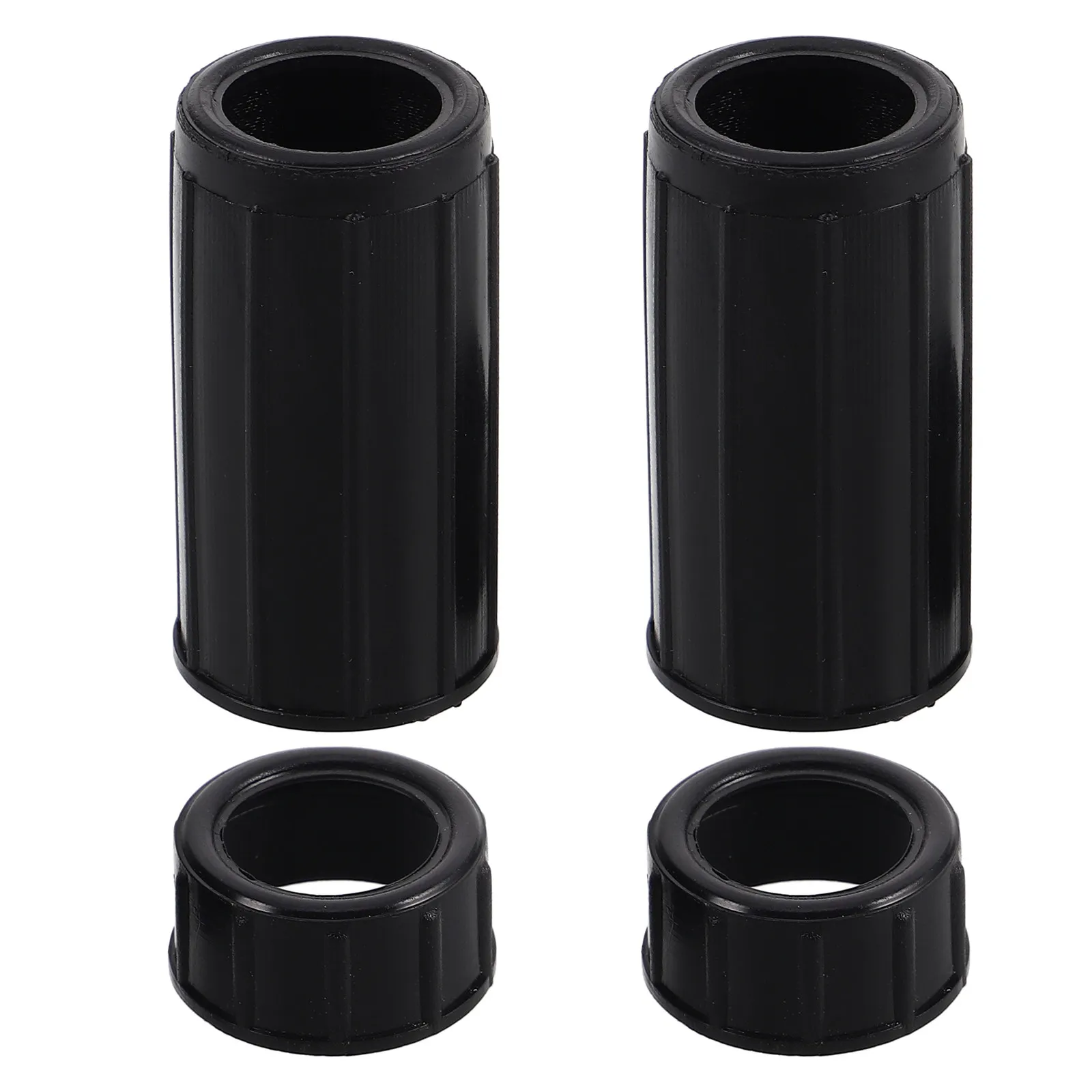 2Sets Flute Protective Sleeves C Flute Interface Cover Replacement Musical Instrument Parts Protector Accessory for Flutists