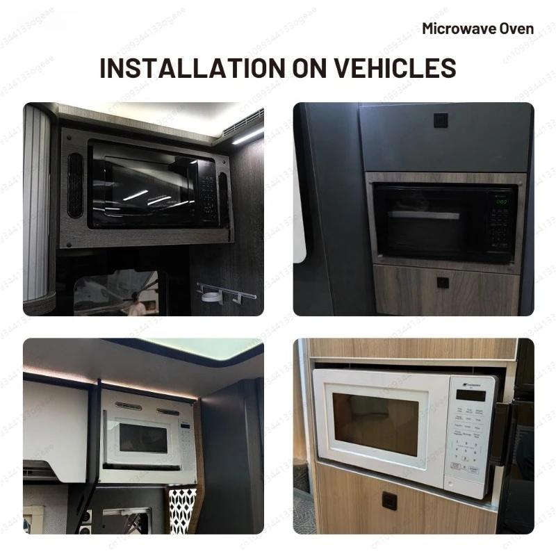 Good B16 SAA Certified Stainless Steel 20L Trim Kit Lightweight Upper Cabinet for RV Camper RV Microwave Oven