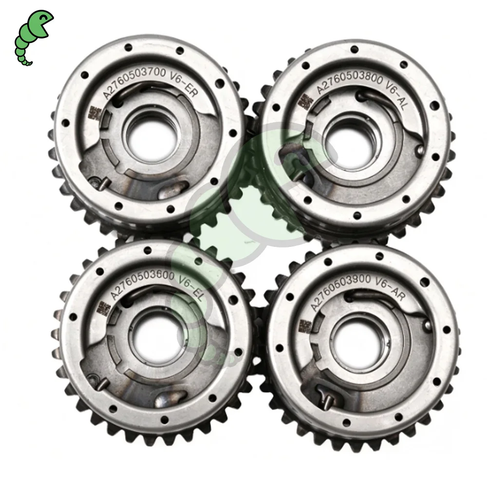 4pcs Camshaft Adjuster Set For Mercedes Benz W212 W221 W166 M276 3.0L 3.5L A2760503600 A2760503700 A2760503800 A2760503900