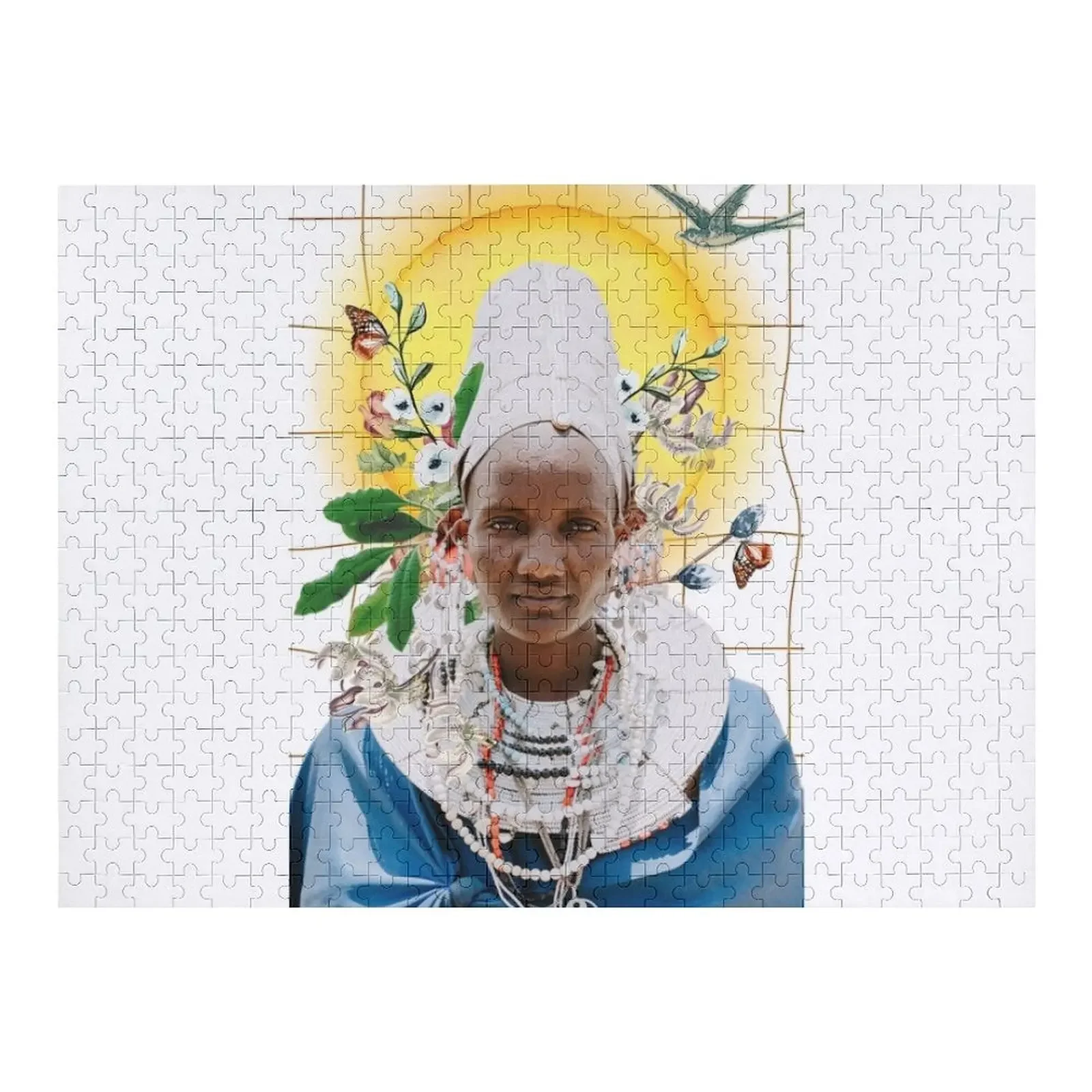 어린이를 위한 Mere Afrique 직소 퍼즐 나무 이름 목재 이름 크리스마스 장난감 퍼즐