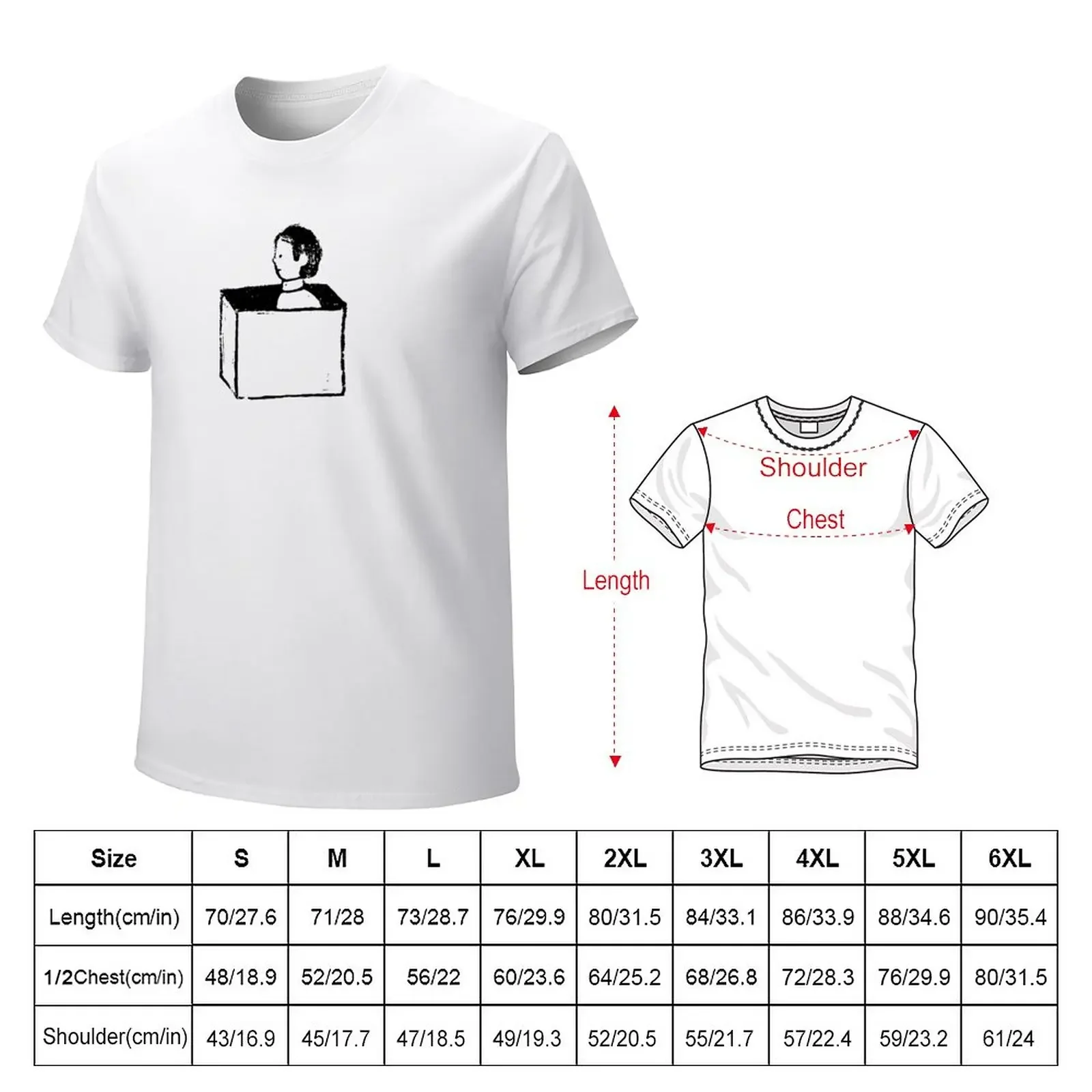 Time-Out Cube T-Shirt sweat oversizeds blacks big and tall t shirts for men