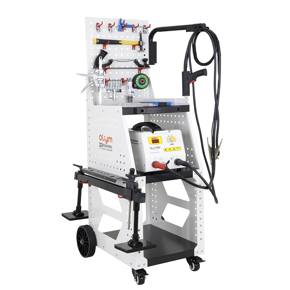 

OLYM 15DS AC 220V 51kg Car Body Repair Dent Pulling Machine Spot Stud Welder For Steel Aluminum
