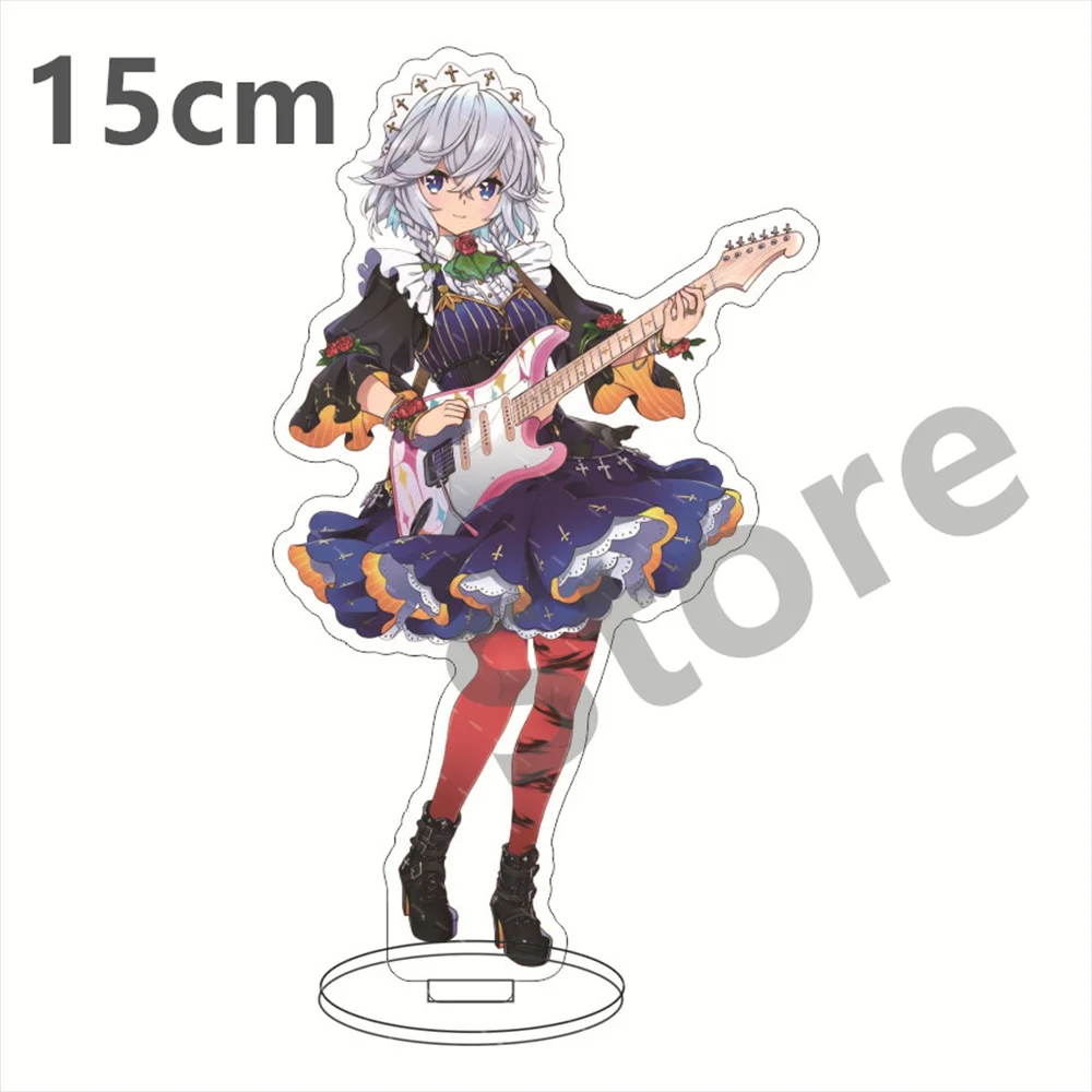 Anime Touhou Project  Acrylic HD Figure Stand Model Kirisame Desk Decoration Collection Plate Series Fans Gifts