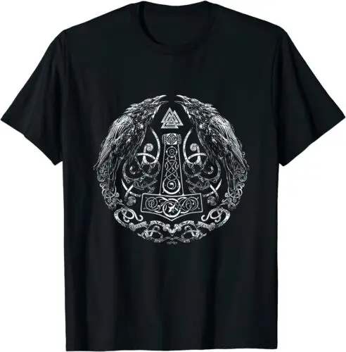 Neu Raben Odins - Wikinger Hammer Ringerike Premium T-shirt