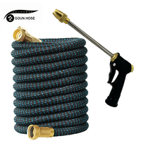 GOUN HOSE Expandable Garden Hose Magic Car Hose High Pressure Water Gun Home Garden Watering Hose Gardening Irrigation Tool