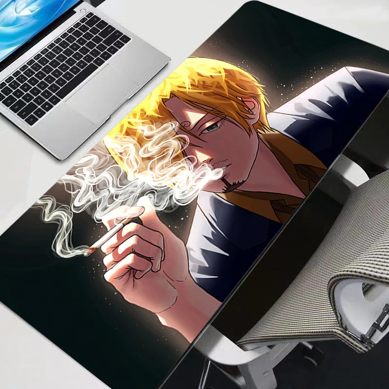 Gaming Mousepad Big Computer Gamer Mouse pad Natural One Piece Rubber with Locking Edge Gaming durable Mouse Mat Big