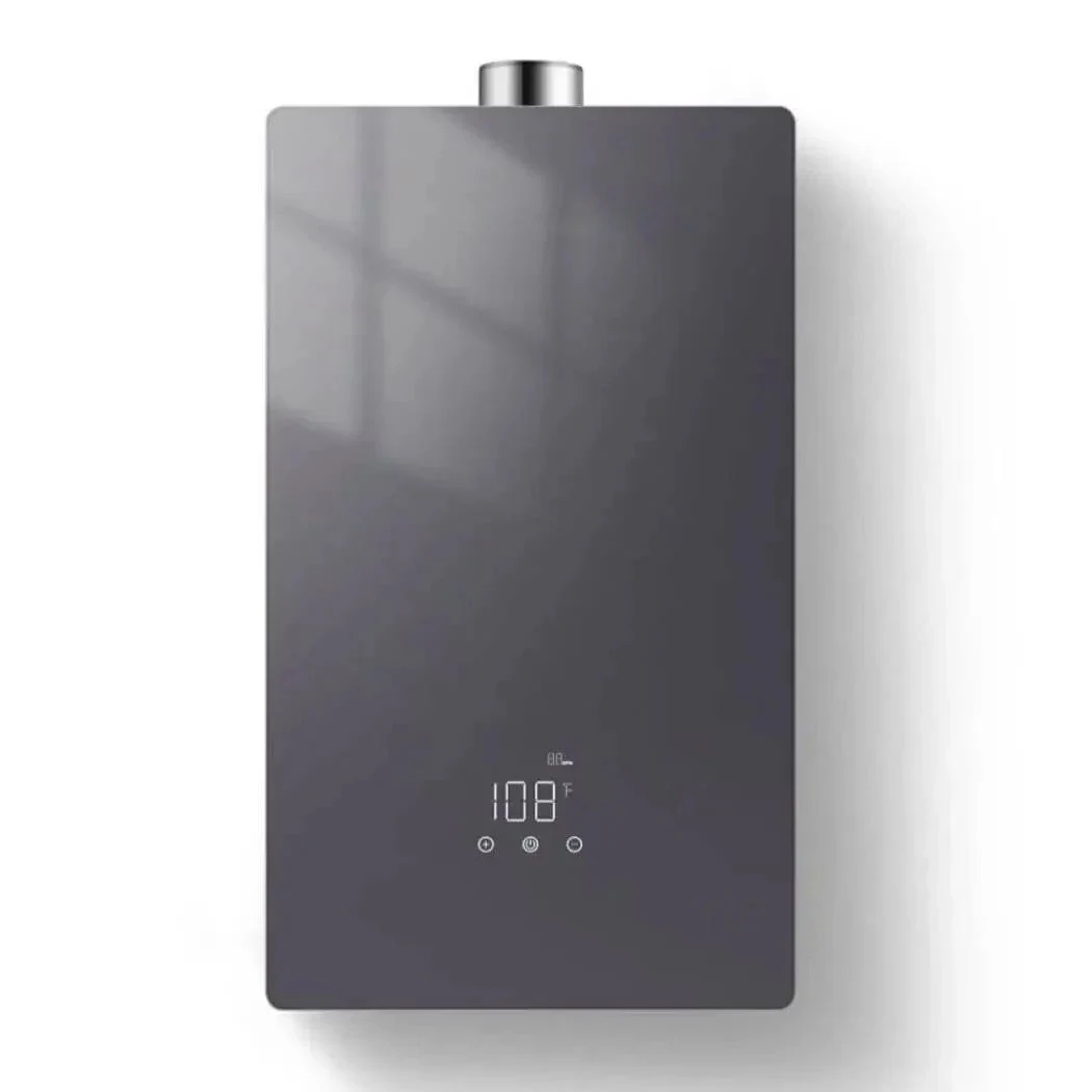 Instant Electrical Water Heater 5.5kw Heat Power Tankless With Free Installation Parts& Remote Control 220V 50/60hz Grey Color