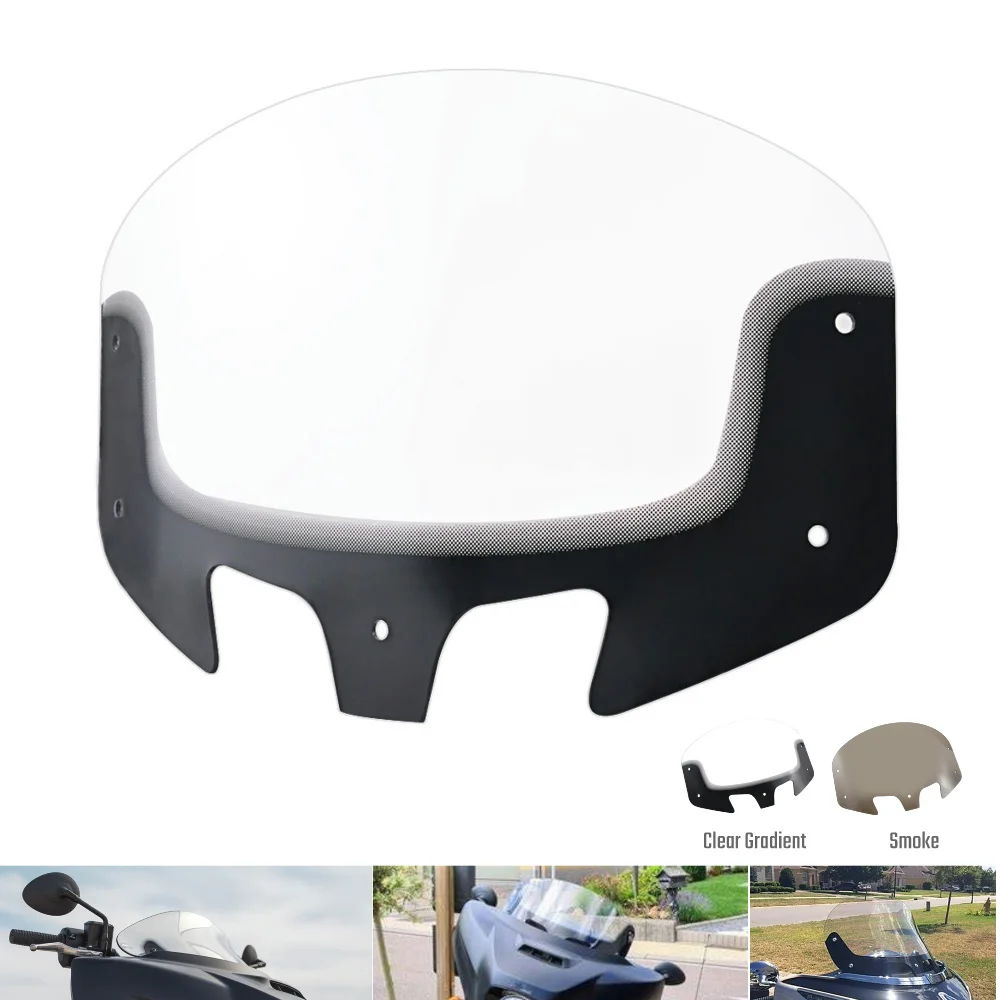 

Motorcycle Windshield Windscreen Front Fairing Wind Deflector Accessories For Indian Chieftain Roadmaster 2014-2019 Models