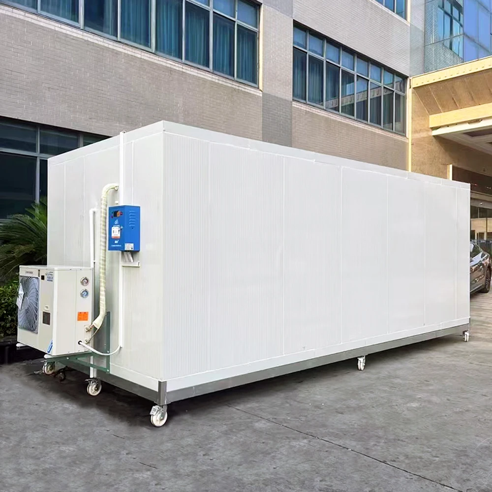 Removable modular cold rooms for African construction sites or mining camps