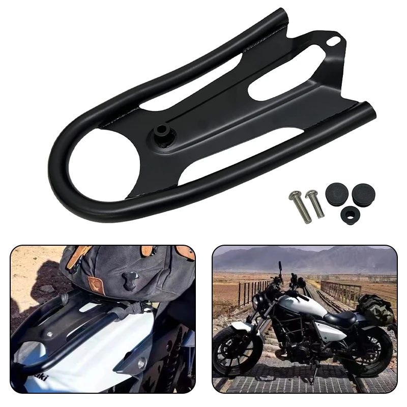 

Для Kawasaki Eliminator 500 2024 2025 мотоциклетный задний багажник, чехол, боковая коробка, рамка, держатель, кронштейн
