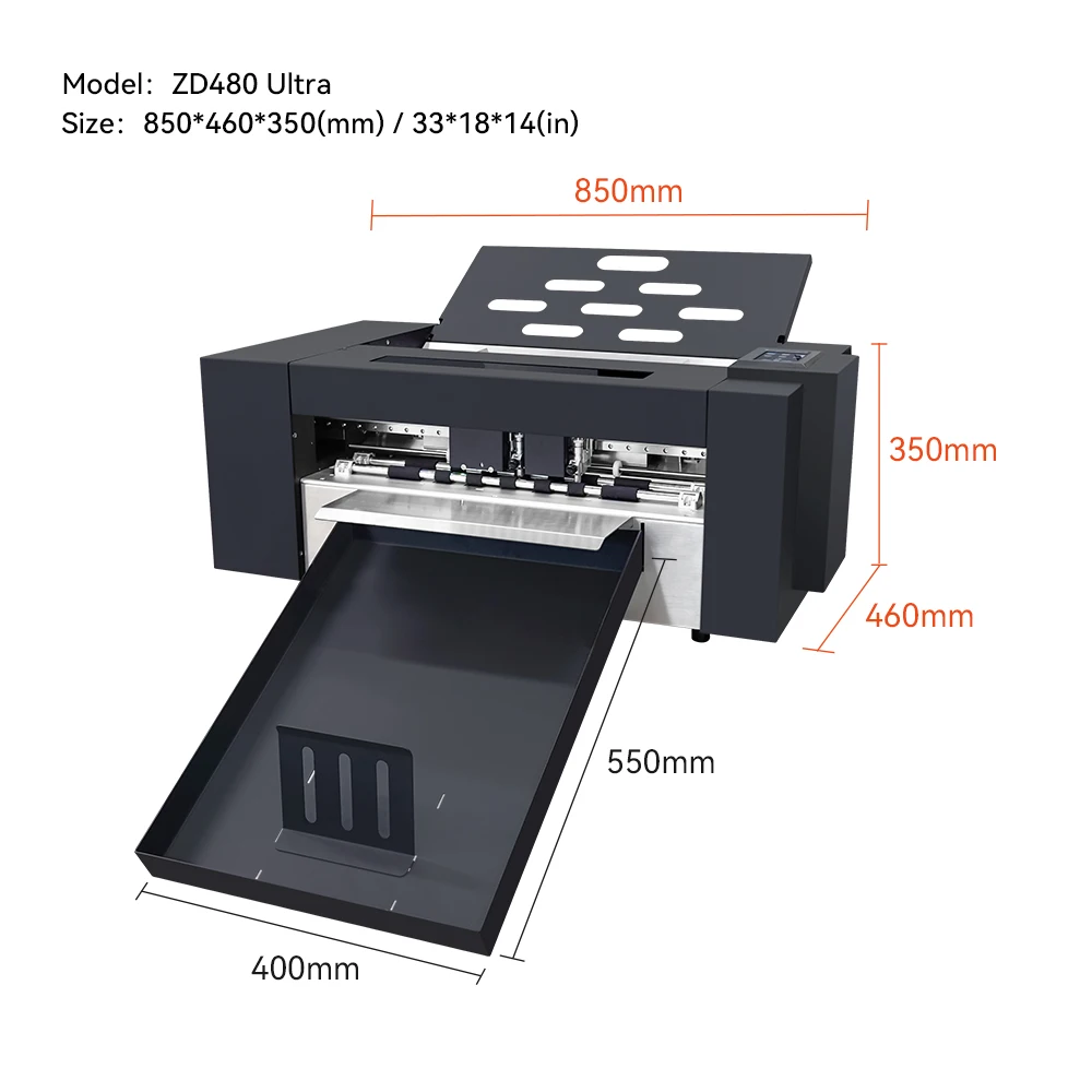 Purcell Automatic Business Name Card Die-Cutting Machine Voice Coil Motor High Precision Contour Plotter Delta Computerized