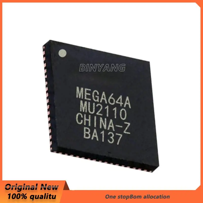 1PCS/LOT ATMEGA64A-MU MEGA64A-MU QFN-64 New Original In Stock