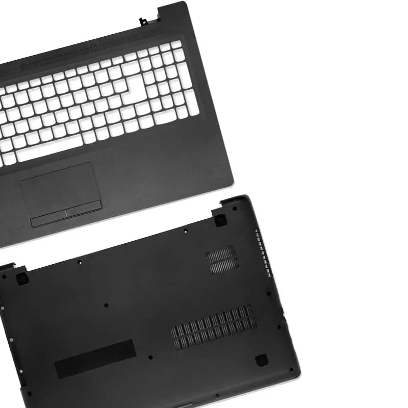 

For IdeaPad 110-15IBR 110-15ACL Laptop Upper Top Case Palmrest With Touchpad Lower Bottom Case Black