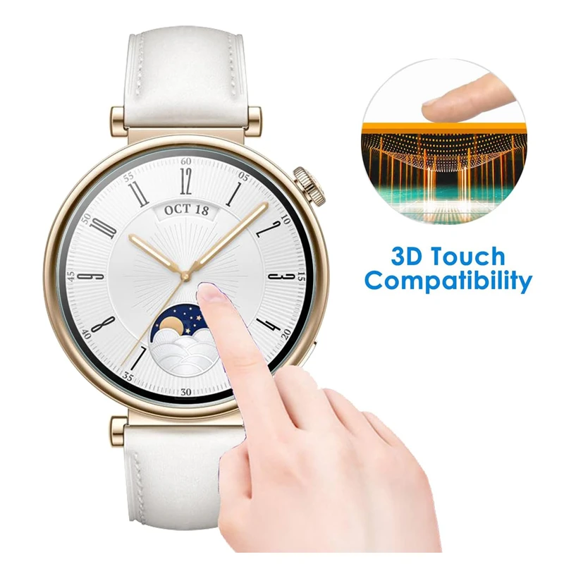 Tempered Glass Film For Huawei Watch GT 5 Pro 46mm 42mm With Alignment Tool Easy Install Screen Protector For Huawei GT5 41 46mm