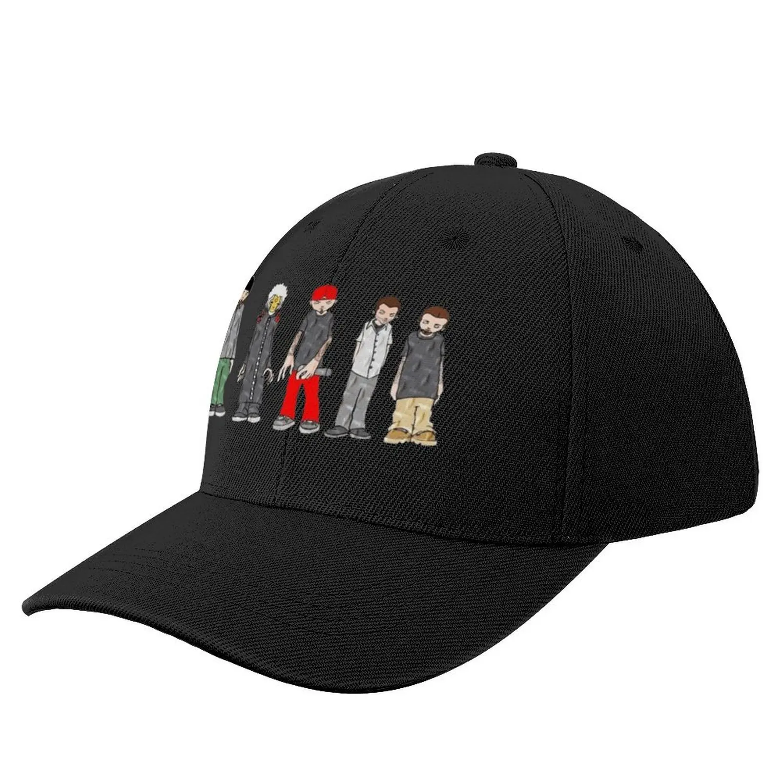 

LIMPBIZKIT MEMBERS T-SHIRT Baseball Cap hiking hat black Hat Man For The Sun Women's Men's