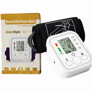 Automatic digital blood pressure monitor, medical care, upper arm, English, Russian, Spain 6 Main Sales Measure Blood Pressure - №3