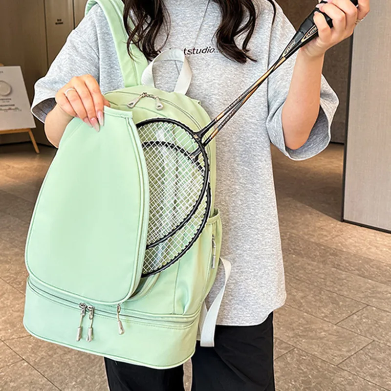 

Badminton Bag For Racket Sneakers Women Fitness Accessory Female Sac Training Racquet Packing Big Male Gym Men's Sports Backpack