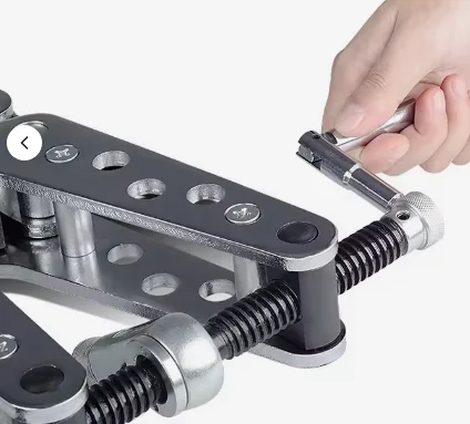 Portable Mechanical Hole Opener Stainless Steel Angle Channel Steel Suitable For Electrical Tower Cross Arm Field Work