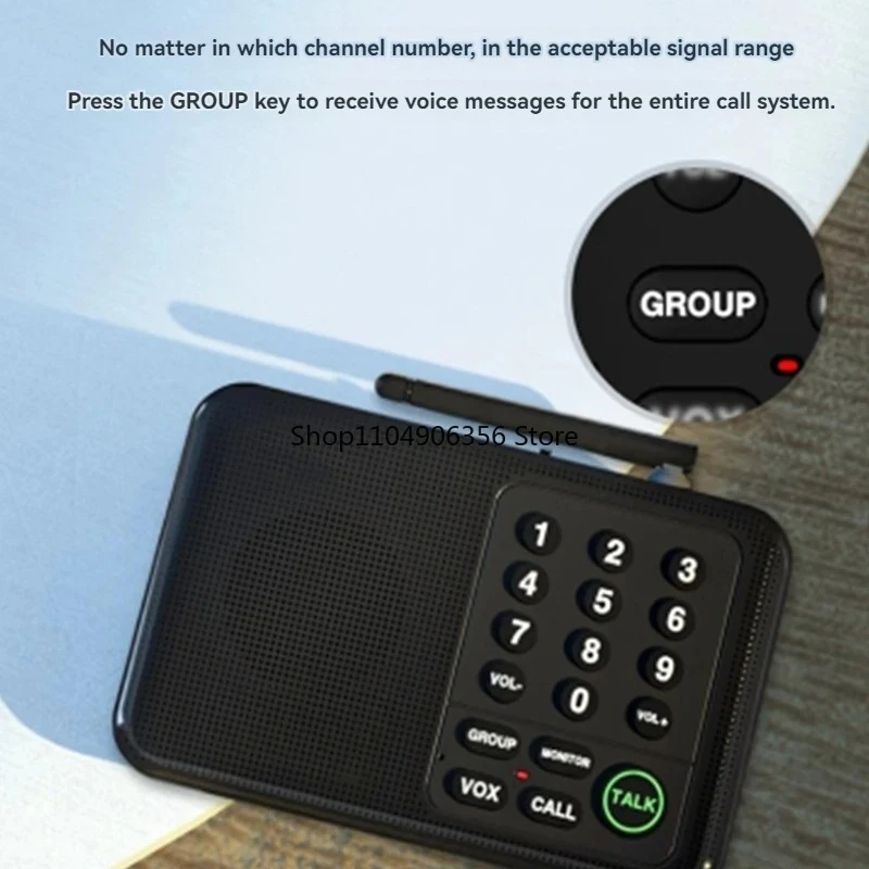 

for Intercom Caller Secretary Two-way Voice Intra-building Call Service Ring Office Home Business