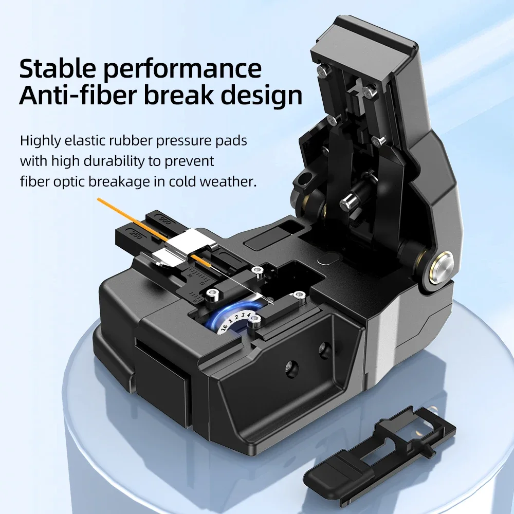 SAIVXIAN 광섬유 절단기, HS-30 광섬유 케이블 절단기, 베어 파이버 피그테일 점퍼, 가죽 와이어 광섬유 케이블 절단
