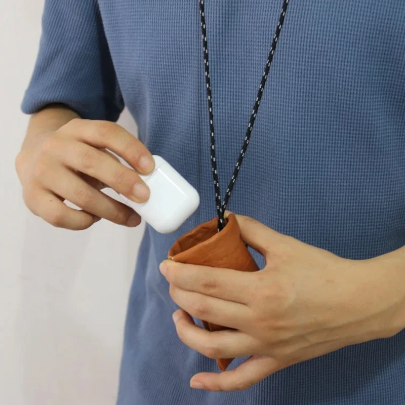 الرقبة حقيبة محفظة معلقة سماعات صغيرة حقيبة التخزين التلقائي إغلاق أحمر الشفاه الحقيبة منظم الكابلات حقيبة محفظة نسائية للعملات المعدنية أكياس المفاتيح