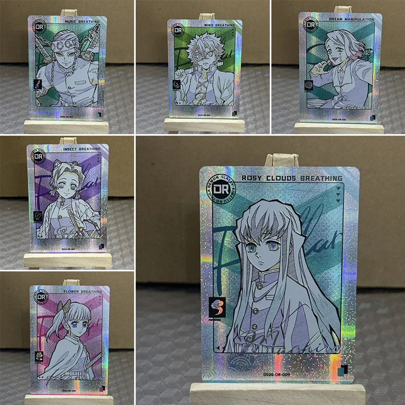 

Коллекционные карточки Aikaho DS-06 «Аниме: Клинок, рассекающий демонов» — Токито Муичиро, Узуи Тенген. Подарки на Рождество и День рождения, детские игрушки.