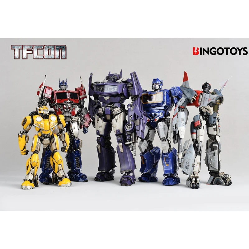 【In Stock】BingoToys BT-01 Silencer Shock Transformation Wave Toys Brand-new 3rd Party Action Figures MP Scale with LED Lights