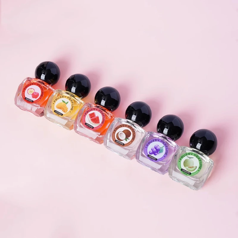 

Popular Fruity Fragrance Perfume Spray Apple Coconut Grape Mango Summer Flavor Vitality Long-Lasting Fresh Clothes Perfume 10ml