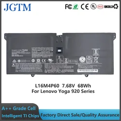 JGTM Replacement L16M4P60 Laptop Battery for Lenovo Yoga 920 920-13IKB 920-131KB 920-13IKB-80Y7 80Y8 81TF Ideapad Flex Pro-13IKB