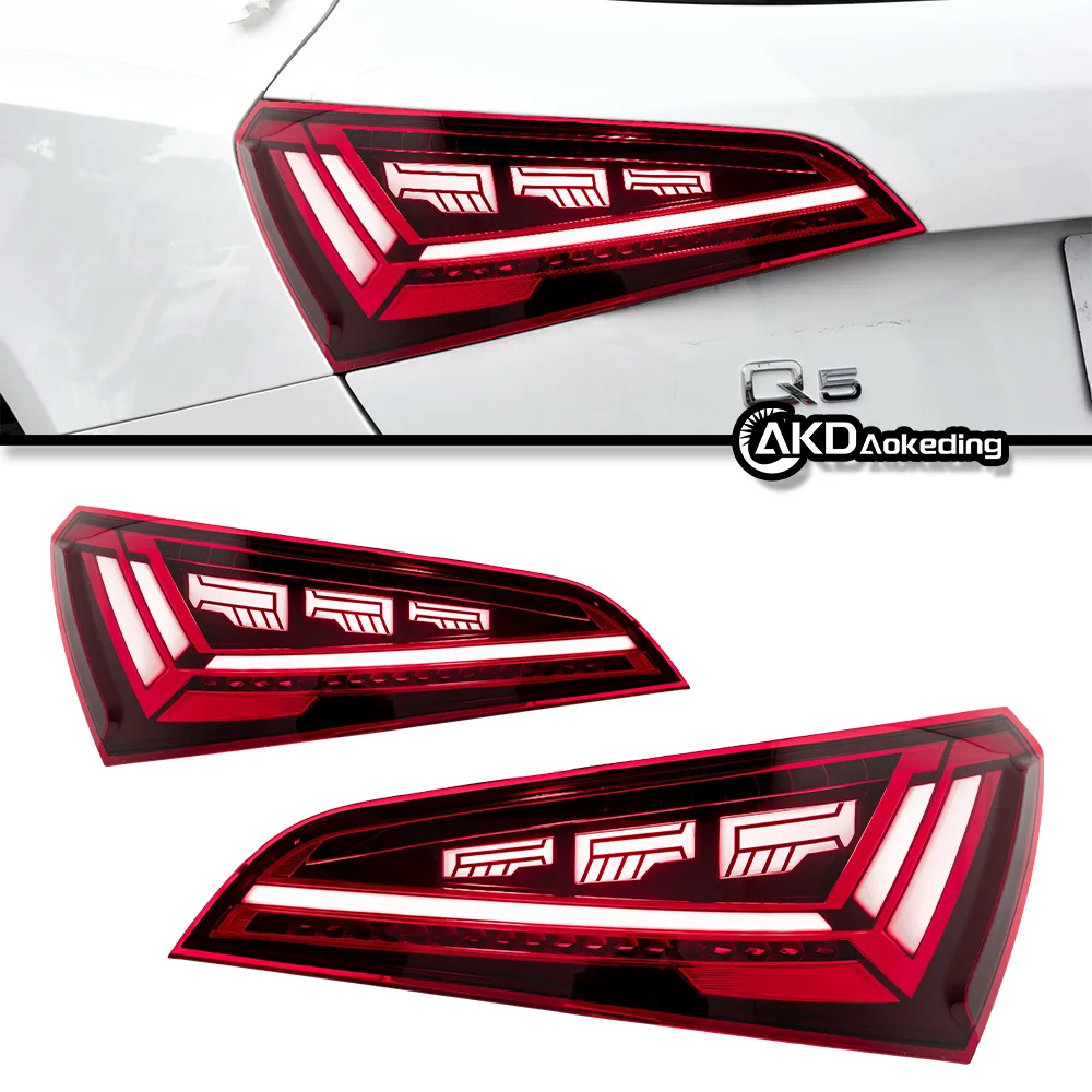 

Auto Parts Tail light For Q5 Q5L 2008-2018 latest Styling 2022 Style LED DRL Brake reversing light Car Accesorios Modified