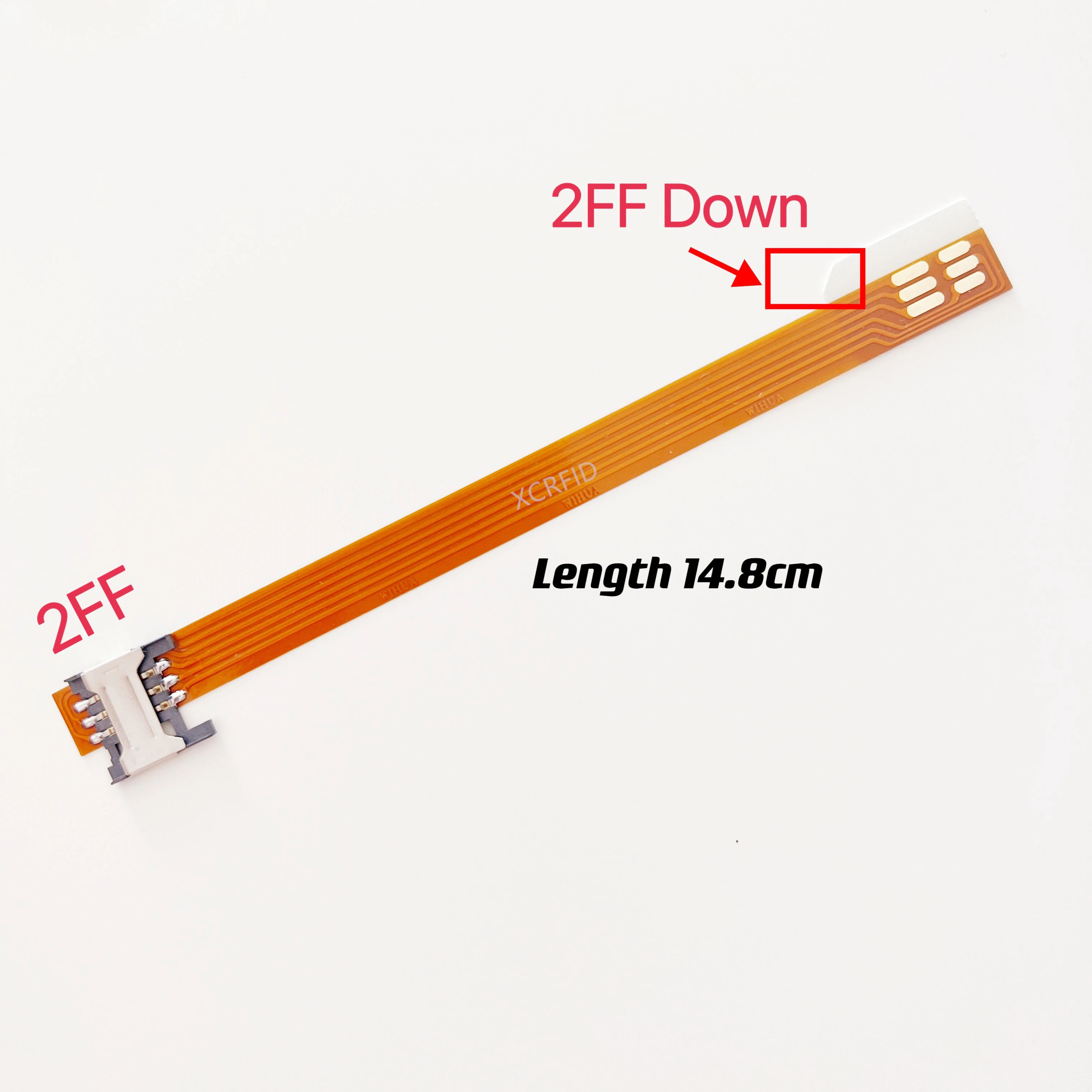 Convertisseur d'extension de carte SIM Standard 2FF vers carte 3FF Micro 2FF Standard 4FF Nano sim, adaptateur d'extension de câble souple fpc 148mm